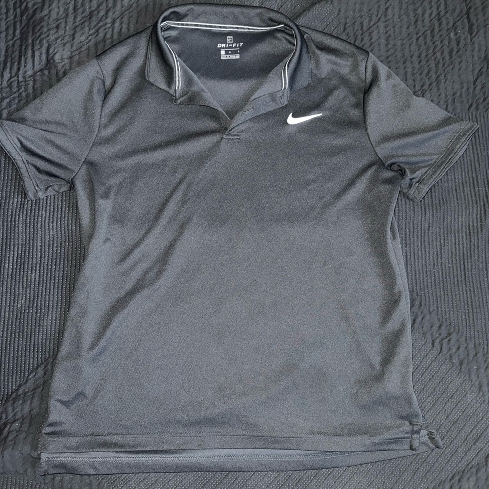 Nike Men's Dark Gray Polo Shirt